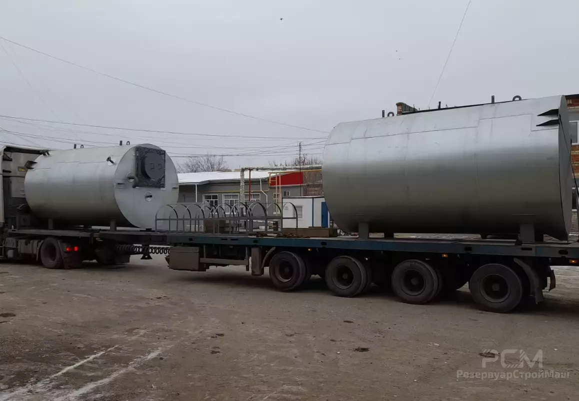 Изготовление и доставка двух РВС-15